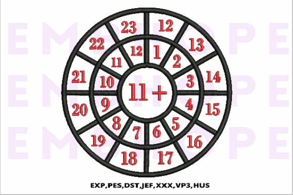 Addition Wheel 11