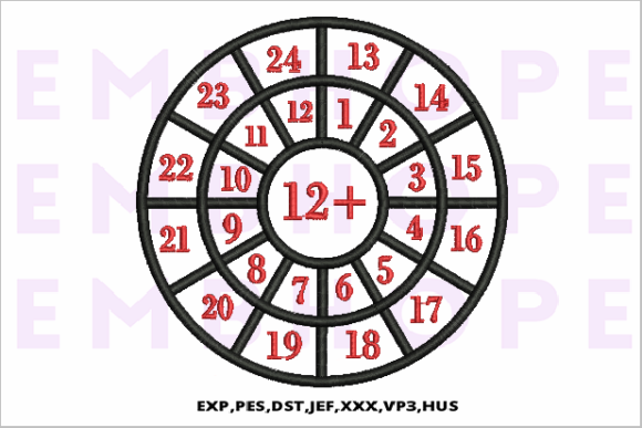 Addition Wheel 12