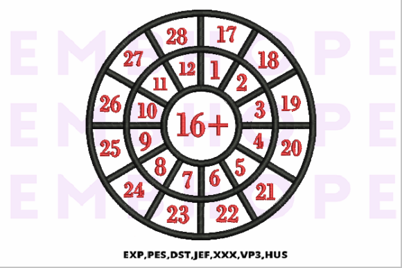 Addition Wheel 16