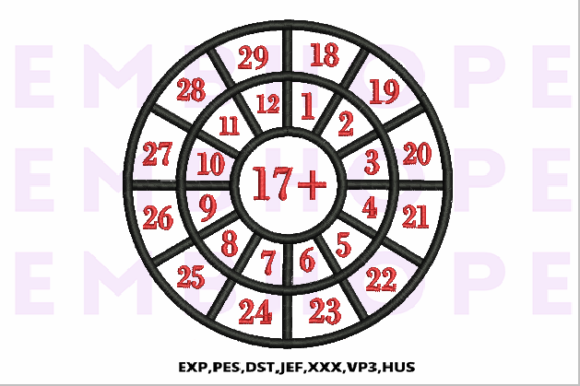 Addition Wheel 17