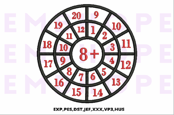 Addition Wheel 8