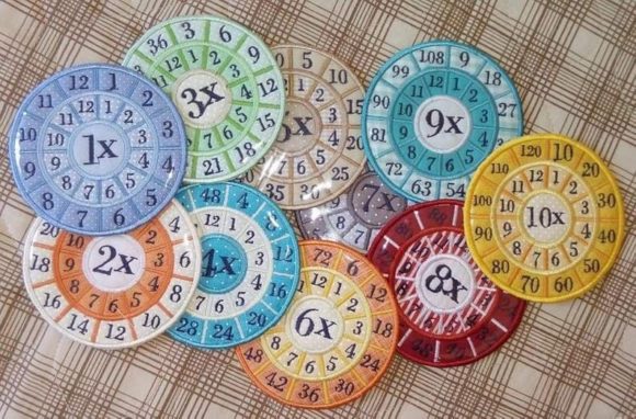 Multiplication Wheels 11x - 12x