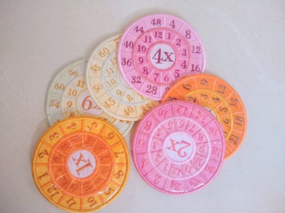 Multiplication Wheels 1x - 10x