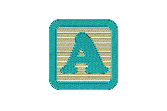Sea Green a Letter
