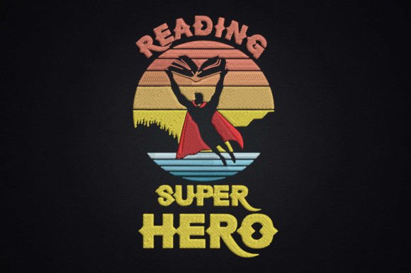 Super Hero Reading Book